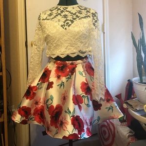 Two-Piece formal dress